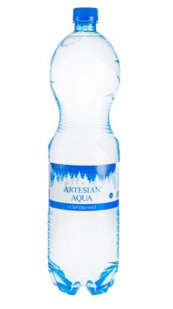 Вода питьевая "AQUA ARTESIAN" 1,5 л газ